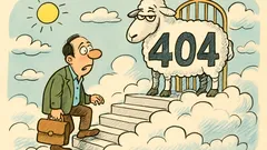 Barzelletta: cerchi il paradiso della pagina 404?
