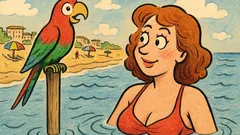 Barzelletta: Un pappagallo a Rimini, si tocca?