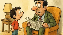 Barzelletta: «Papà, è vero? In Africa…»