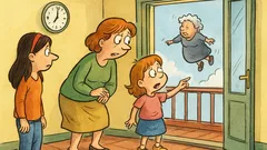 Barzelletta: «Mamma, dov’è la nonna?»