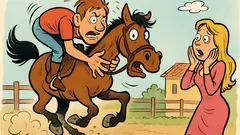 Barzelletta: Totti prova il cavallo a gettoni