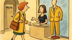 Barzelletta: Una signora entra in boutique...