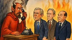 Barzelletta: Bush, Blair e Berlusconi all’inferno