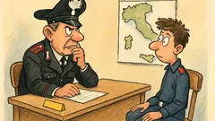 Barzelletta: Il maresciallo interroga il candidato carabiniere