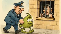 Barzelletta: Arrestano er Caccola per una soffiata...