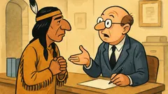 Barzelletta: Un indiano entra all’ufficio del comune...