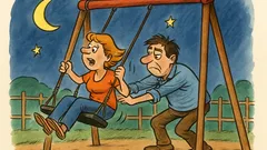 Barzelletta: Ore 00:00, «Dai, spingi…»