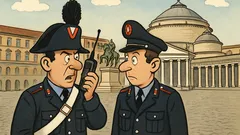 Barzelletta: Un carabiniere parla via radio