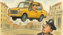 Barzelletta: a Milano i taxi volano davvero?