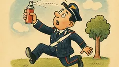 Barzelletta: Carabinieri e lacca sui capelli