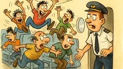 Barzelletta: i matti fanno allenamento in volo