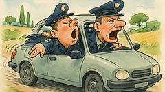 Barzelletta: Un maresciallo e un appuntato in pattuglia