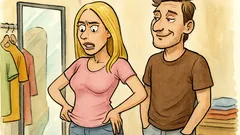 Barzelletta: Ilary e Totti entrano in negozio