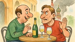 Barzelletta: Totti, vino frizzante e Mosca