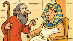 Barzelletta: Mosè dal faraone: «Libera Israele!»
