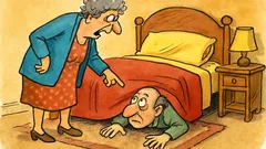 Barzelletta: Hai litigato con tua moglie, com’è finita?