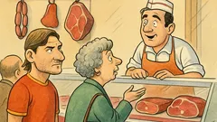 Barzelletta: Totti entra in macelleria...