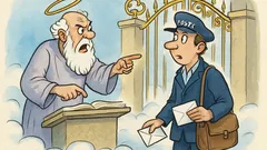 Barzelletta: In Paradiso arriva il postino!