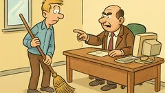 Barzelletta: Un informatico al primo giorno di lavoro