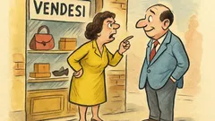 Barzelletta: Lei: «Caro, vent’anni sposati…»