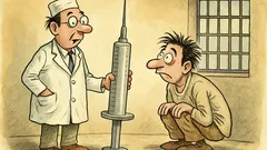 Barzelletta: il test dell’ago in manicomio