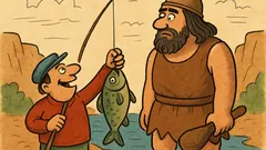 Barzelletta: «Sono più forte di Golia...»