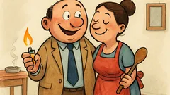 Barzelletta: l’uomo più felice ha un accendino…