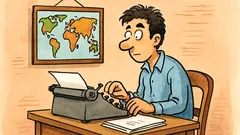 Barzelletta: C’era un giovanotto aspirante scrittore