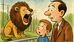 Barzelletta: Papà, Leone visse gli anni ruggenti?