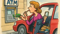 Barzelletta: Arriva il Bancomat drive-thru