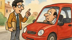 Barzelletta: Un tipo sta guidando e si perde