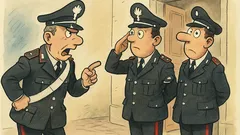 Barzelletta: Un maresciallo urla in caserma