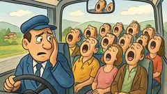 Barzelletta: Un autista e 30 sordomuti a Roma