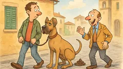 Barzelletta: Un cane “alano”… o forse no