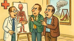 Barzelletta: Tre ingegneri sul corpo umano...