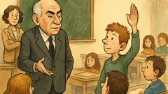 Barzelletta: Scalfaro entra in classe