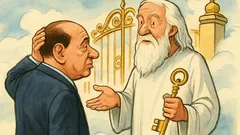 Barzelletta: Berlusconi scivola e muore