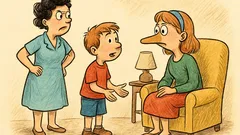 Barzelletta: La mamma sgrida Andrea per l'oca