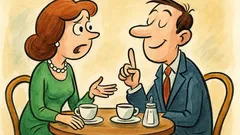 Barzelletta: «Caro, dimmi qualcosa!»