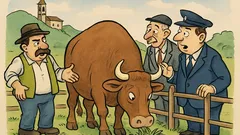 Barzelletta: Il toro diventò impiegato comunale