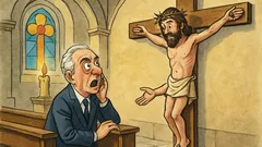 Barzelletta: Moratti è in chiesa...