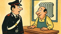 Barzelletta: Un carabiniere entra in negozio...