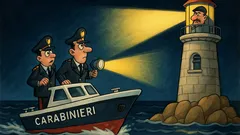 Barzelletta: In mare, notte buia, motovedetta carabinieri...