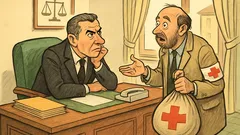 Barzelletta: Un avvocato e la Croce Rossa...