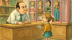 Barzelletta: entra una bambina in negozio di giocattoli