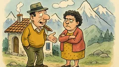 Barzelletta: Sogno una casetta in montagna