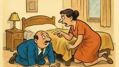 Barzelletta: Hai litigato con tua moglie?