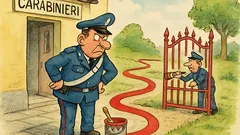 Barzelletta: Il maresciallo e il cancello