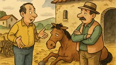 Barzelletta: L’equinozio? Un cavallo fannullone?