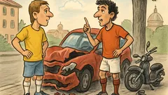 Barzelletta: Totti interroga Cassano a Roma